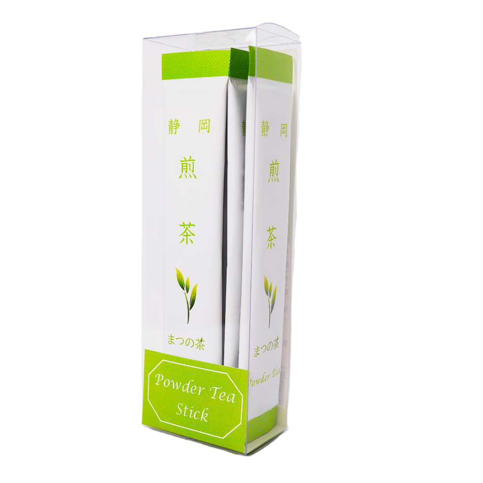 静岡茶 静岡本山 深蒸し茶 まつの茶 煎茶 スティック パウダーティー