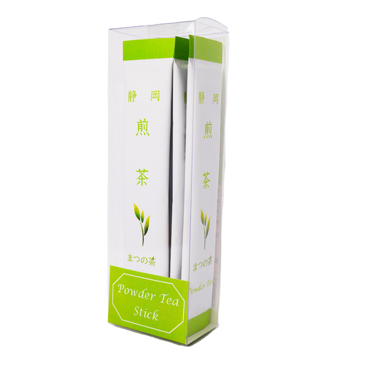 静岡茶 静岡本山 深蒸し茶 まつの茶 煎茶 スティック パウダーティー