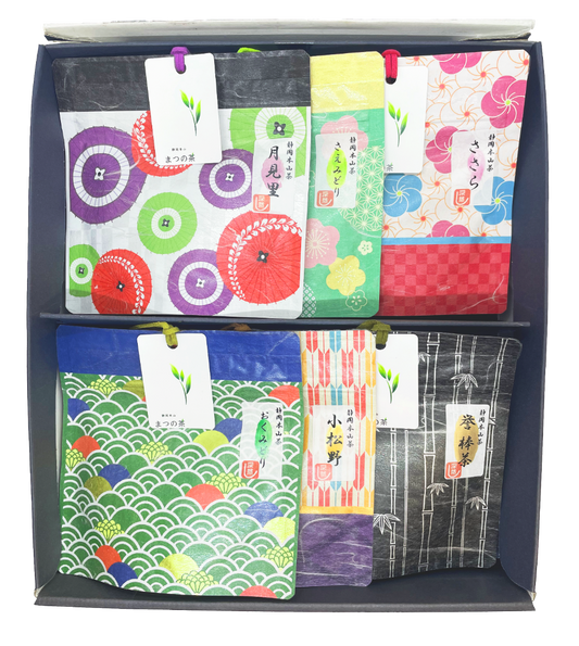 まつの茶 風呂敷包みセット~千草~