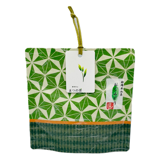 静岡茶 静岡本山 深蒸し茶 まつの茶 煎茶 おくみどり 30g