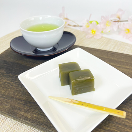 静岡茶　静岡本山　深蒸し茶　まつの茶　羊かん
