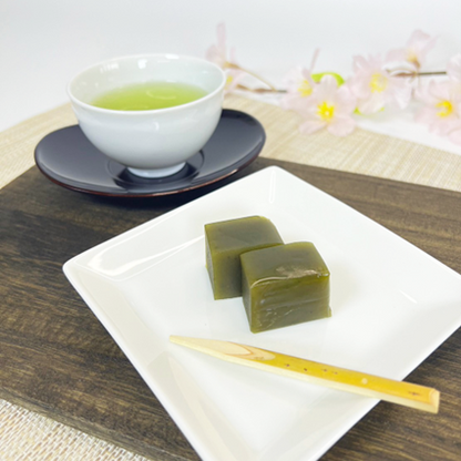 静岡茶　静岡本山　深蒸し茶　まつの茶　羊かん