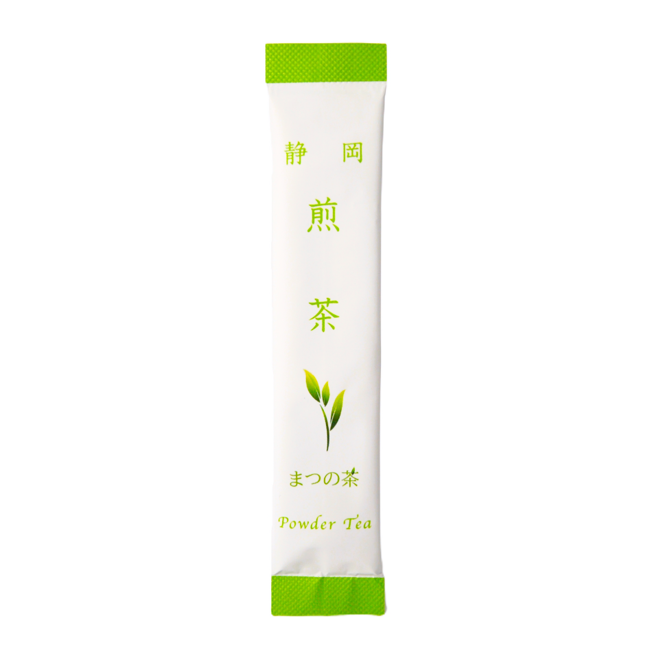 静岡茶　静岡本山　深蒸し茶　まつの茶　煎茶　スティック　パウダーティー